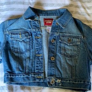 Guess cropped Jean jacket